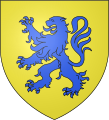 Arms of Redvers: Or, a lion azure