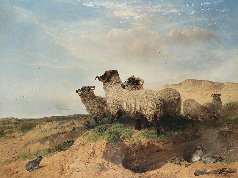 File:Richard Ansdell - Lytham Sandhills (1853).jpg