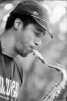 Ricky Ford at Bryant Park New York NY 8/17/84 Ricky Ford.jpg