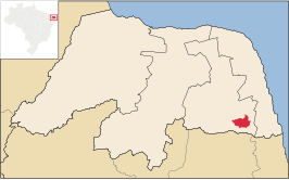 Kaart van Santo Antônio do Salto da Onça