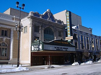 The Coronado Theatre was individually listed on the National Register in 1979. RockfordCoronadoTheater.jpg