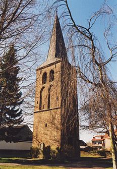 Thorrer Römerturm in winter 2002/03