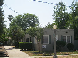 A wider view of the court Rose Court.JPG