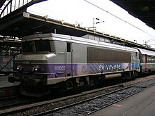 La BB 15065 en gare de Paris-Est