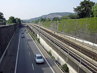 Mit Straßenverkehrslärm wird