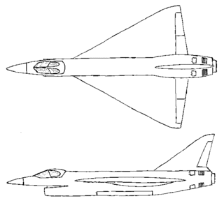 <span class="mw-page-title-main">Saab 36</span> Cancelled Swedish supersonic bomber aircraft