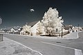 Français : Rue Anatole Monnot, Saint-Aubin (Jura, Franche-Comté, France) photographié avec un filtre infrarouge 720 nm. Català: Carrer Anatole Monnot Anatole Monnot, Saint-Aubin (Jura, Franc Comtat, França) fotografiat amb un filtre infraroig 720 nm. Español: Calle Anatole Monnot, Saint-Aubin (Jura, Franco Condado, Francia) fotografiado con un filtro infrarrojo 720 nm.