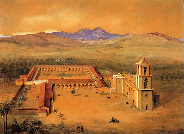 The Spanish founded Mission San Juan Capistrano in 1776, the third to be established of California's missions.