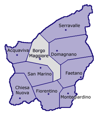 <span class="mw-page-title-main">San Giovanni sotto le Penne</span> Village in Borgo Maggiore, San Marino