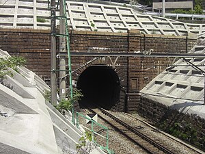 中央本線 笹子トンネル