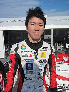 Ukyo Sasahara Japanese racing driver