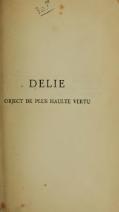 Page:Scève - Délie, 1916, éd. Parturier.djvu/5