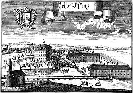Schloss Affing Michael Wening 1