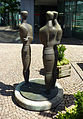 Dialog, 1986, Bronze, Bahnhofstraße 4 in Aalen