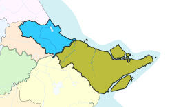原镇海县划分为镇海区和北侖區