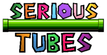 Old logo of Serious Tubes Networks, featuring a tube from the Super Mario series. Serious Tubes Networks logo 3.png