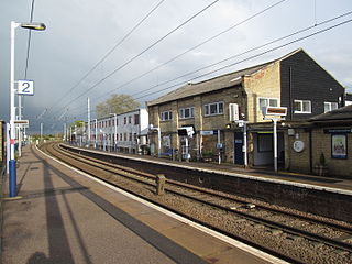 <span class="mw-page-title-main">Shepreth railway station</span> Railway station in Cambridgeshire, England