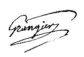 signature de Pierre-Joseph Grangier