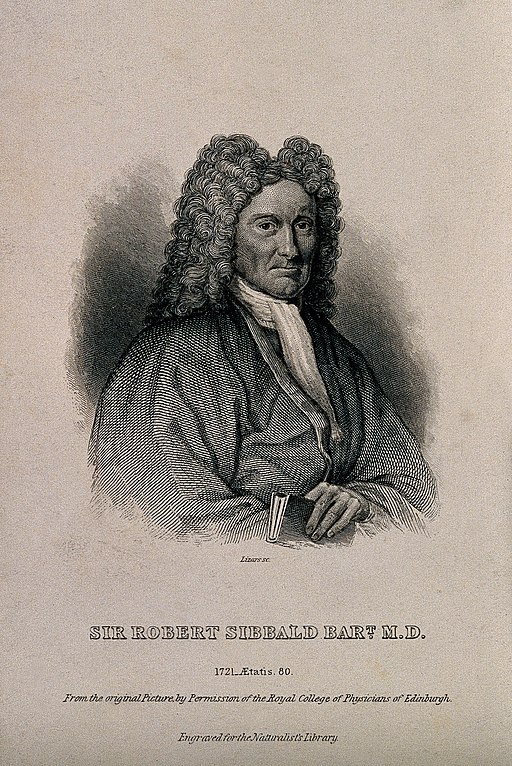 Sir Robert Sibbald. Line engraving by W. H. Lizars after J. Wellcome V0005420