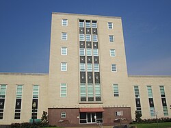 Budova okresního soudu ve správním městě Tyler