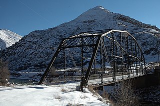 <span class="mw-page-title-main">South Canon Bridge</span> Footbridge over the Colorado River