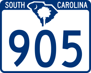 <span class="mw-page-title-main">South Carolina Highway 905</span> State highway in South Carolina, United States