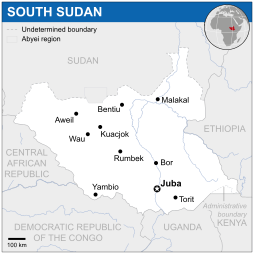 File:South Sudan - Location Map (2012) - SSD - UNOCHA.svg