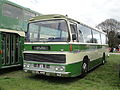 Preserved Southern Vectis 301 (KDL 885F), a Bristol RESH6G, at Havenstreet railway station, Isle of Wight, for the Bustival 2012 event, held by Southern Vectis.