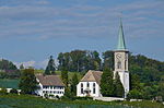 Reformierte Kirche (1688, 1788) mit Pfarrhaus