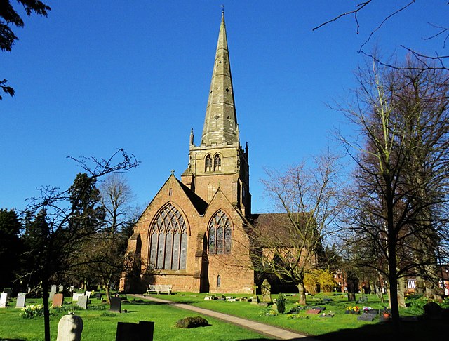 Image: St. Alphege Church, Solihull. (geograph 5731465)