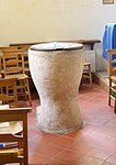 St Marys Church, Radnage, Bucks, England Font.jpg