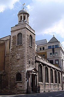 St Katharine Cree Church in City of London