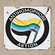 Sticker Antihomophobe Aktion, Gmünd in Kärnten, 2023.jpg