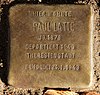 Stolperstein Falkentaler Steig 16 (Hermd) Paul Latte.jpg