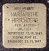 Stolperstein Kantstr 59 (Charl) Margarethe Hirschberg.jpg