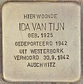 Stolperstein für Ida van Tijn (Westland).jpg