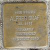 Stolperstein für Alfred Graf