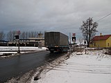 Čeština: Železniční stanice Struhařov. Okres Benešov, Česká republika.