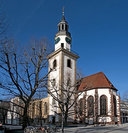 Stuttgart, Hospitalkirche (1) (cropped)