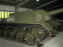 СУ-152 в Бронетанковом музее в Кубинке