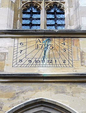 Sundial on Windsor Castle