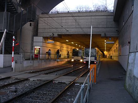 Vigie metro station on the M1