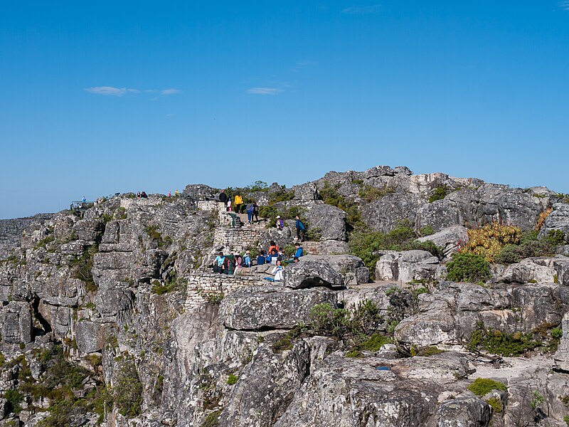 File:Table Mountain plateau, Cape Town (P1050368).jpg