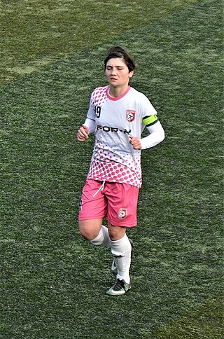 <span class="mw-page-title-main">Tamari Tatuashvili</span> Georgian womens football defender (born 1991)