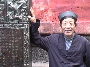 Taoist priest in Wudang, China