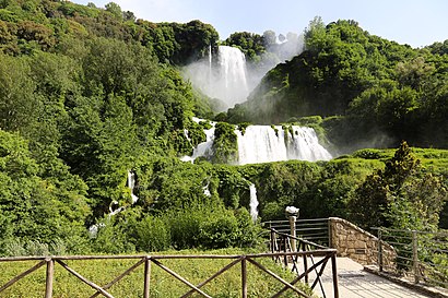 How to get to Cascata delle Marmore with public transit - About the place