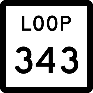 <span class="mw-page-title-main">Texas State Highway Loop 343</span> State highway in Texas