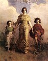 A Virgin (1892–1893, zeigt seine drei Kinder)