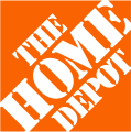 Home Depot use of orange for graphic identity.