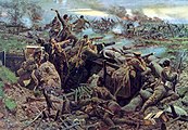 Канадцы в битве при Ипре. 1916